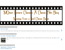 Tablet Screenshot of motionpictureclassics.blogspot.com