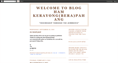 Desktop Screenshot of ham-kerayong.blogspot.com