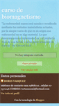 Mobile Screenshot of cursodebiomagnetismo.blogspot.com