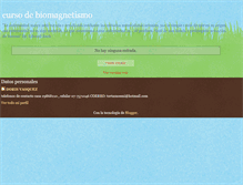 Tablet Screenshot of cursodebiomagnetismo.blogspot.com