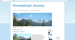 Desktop Screenshot of homeschool-journey-blog.blogspot.com