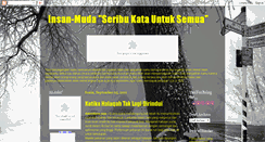 Desktop Screenshot of insan-muda.blogspot.com