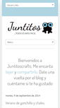 Mobile Screenshot of juntitoscrafts.blogspot.com