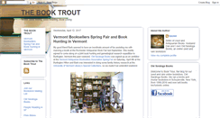 Desktop Screenshot of booktrout.blogspot.com