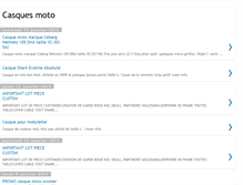 Tablet Screenshot of casquesmoto.blogspot.com