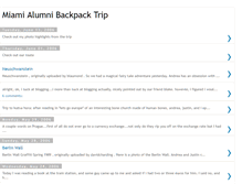 Tablet Screenshot of miamibackpackers.blogspot.com