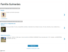 Tablet Screenshot of familiaguimaraesalves.blogspot.com