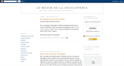 Desktop Screenshot of inciclopedia.blogspot.com