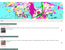 Tablet Screenshot of funkylouis.blogspot.com