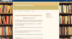 Desktop Screenshot of italiangrammar-4uiteach.blogspot.com