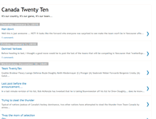 Tablet Screenshot of canadatwentyten.blogspot.com