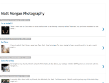 Tablet Screenshot of mattmorganphotography.blogspot.com