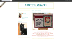 Desktop Screenshot of kristinecreates.blogspot.com