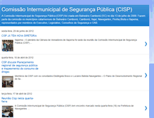 Tablet Screenshot of comissaosegurancapublica.blogspot.com