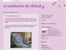 Tablet Screenshot of elcosturerodeelsicat.blogspot.com