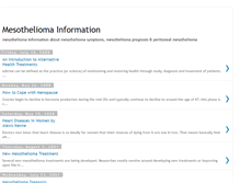 Tablet Screenshot of about-mesothelioma-information.blogspot.com