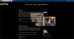 Desktop Screenshot of lifeattheegelhoffs.blogspot.com