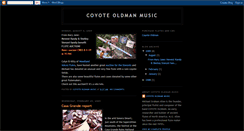 Desktop Screenshot of coyoteoldman.blogspot.com