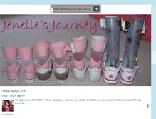 Tablet Screenshot of jenellesjourney.blogspot.com