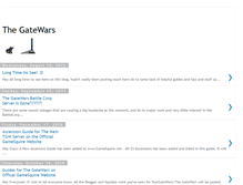 Tablet Screenshot of gatewars.blogspot.com