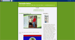 Desktop Screenshot of herbalifebelize.blogspot.com