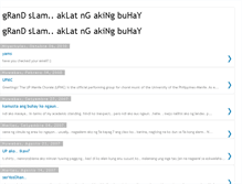 Tablet Screenshot of aklatngbuhay.blogspot.com