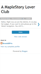 Mobile Screenshot of maplestorylover-club.blogspot.com