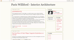 Desktop Screenshot of pariswilliford.blogspot.com