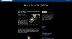 Desktop Screenshot of dublintheatrefestival.blogspot.com