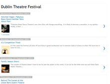 Tablet Screenshot of dublintheatrefestival.blogspot.com