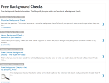 Tablet Screenshot of freebackgroundchecksinfo.blogspot.com