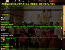 Tablet Screenshot of laicosmercedariosdelacaridadaqp.blogspot.com