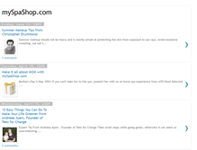 Tablet Screenshot of myspashop-virtualspa.blogspot.com