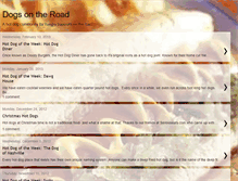 Tablet Screenshot of dogsontheroad.blogspot.com