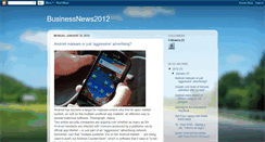 Desktop Screenshot of businessnews2012.blogspot.com