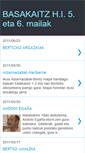 Mobile Screenshot of basakaitz5eta6mailak.blogspot.com