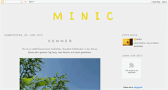 Desktop Screenshot of minic-minic.blogspot.com