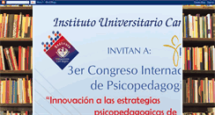 Desktop Screenshot of congresointernacionalpedagogia.blogspot.com