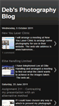 Mobile Screenshot of debsphotographyblog.blogspot.com
