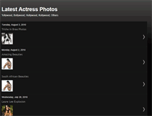 Tablet Screenshot of latestactressphotos.blogspot.com