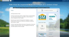 Desktop Screenshot of lancamentos-camboriu.blogspot.com
