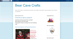 Desktop Screenshot of bearcavecrafts.blogspot.com