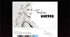 Desktop Screenshot of fashionmaryse.blogspot.com