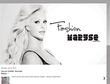Tablet Screenshot of fashionmaryse.blogspot.com
