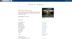 Desktop Screenshot of owendharvey.blogspot.com