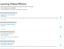 Tablet Screenshot of learningvideos.blogspot.com