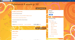 Desktop Screenshot of cybersavoir6annee.blogspot.com