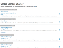 Tablet Screenshot of carolscampuschatter.blogspot.com