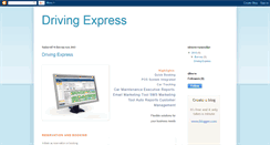 Desktop Screenshot of drivingexpress.blogspot.com