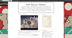 Desktop Screenshot of clarkmillsfamily.blogspot.com